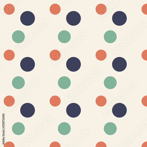 seamless polka dots pattern