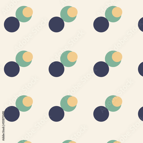 seamless pattern with circles