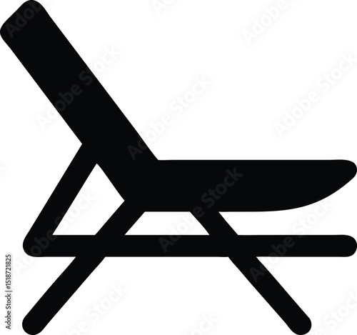 deck chair silhouette