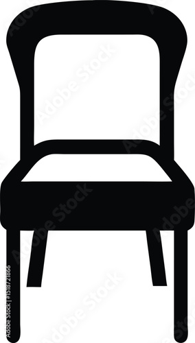 dining chair silhouette