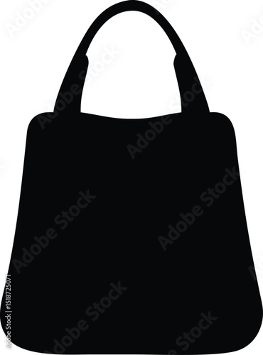 tote bag vector silhouette