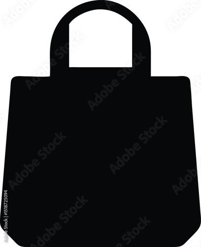 tote bag vector silhouette