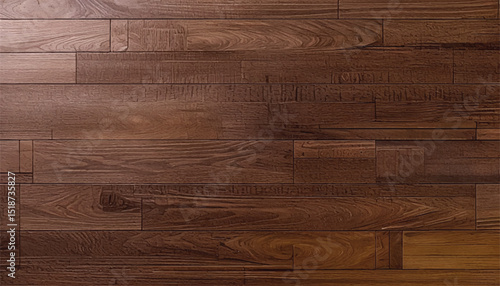Brown wooden background. Wooden planks. Wood texture. Natural wooden wall background or texture.	