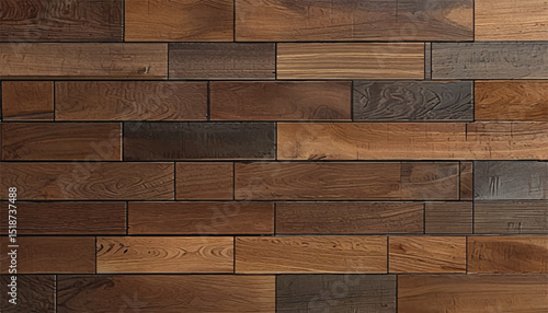 Wooden wall. Wooden background. Wood planks. Wooden Wall Paneling. Textured wooden wall. 