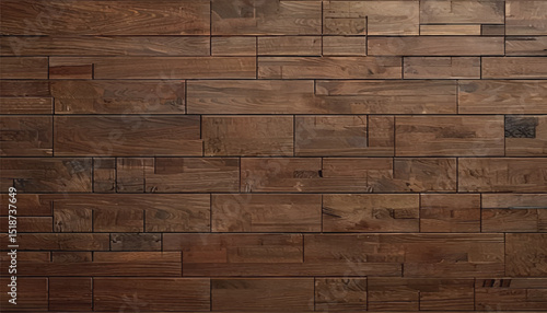 Wooden wall. Wooden background. Wood planks. Wooden Wall Paneling. Textured wooden wall. 