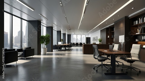 Modern office professional business