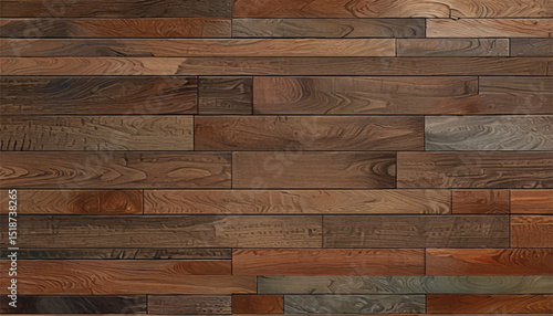 Wooden wall. Wooden background. Wood planks. Wooden Wall Paneling. Textured wooden wall. 