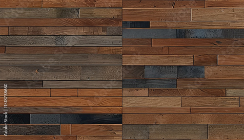 Wooden wall. Wooden background. Wood planks. Wooden Wall Paneling. Textured wooden wall. 