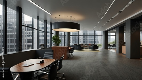 Modern office professional business