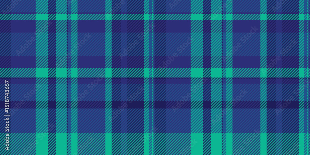 Vibrant teal and navy plaid pattern, perfect for textile design, fashion, or website backgrounds. Vibrant teal and navy plaid pattern, perfect for textile design, fashion, or website backgrounds.