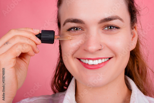 Beautiful woman with her skin care routine, spa day, skin treatment, natural beauty days, botox