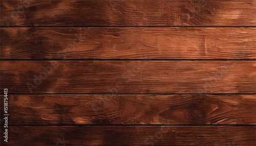 Brown wooden background. Wooden planks. Wood texture. Natural wooden wall background or texture.	