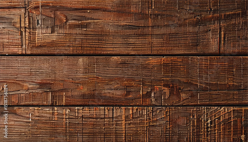 Brown wooden background. Wooden planks. Wood texture. Natural wooden wall background or texture.	
