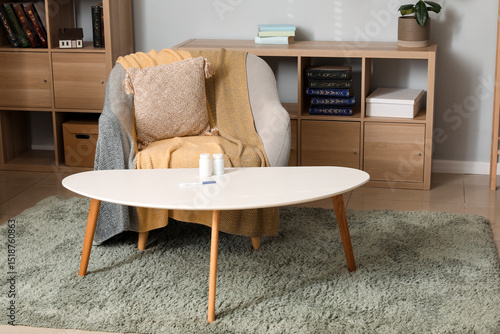 Interior of living room wit...