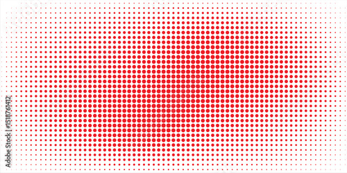 Light Red vector banners set of circles, spheres. Abstract spots. Art Background of bubbles in halftone style with colored gradient.