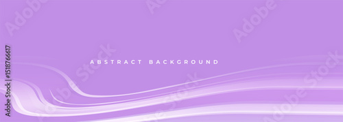 Pastel lilac abstract modern vector background with wavy pattern.