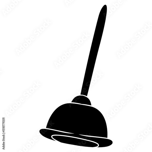 plunger toilet icon