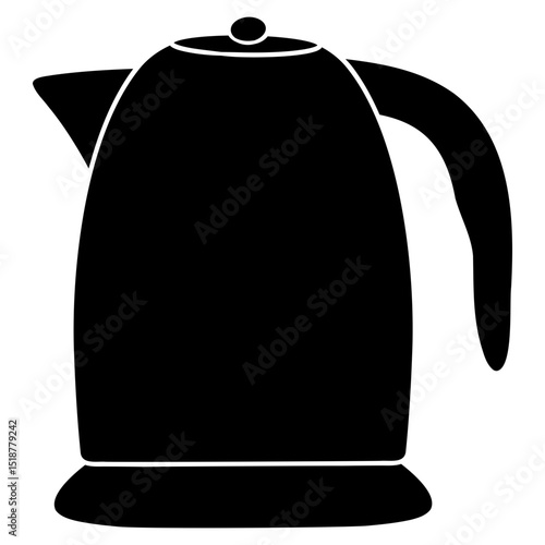 electric kettle kitchenware icon