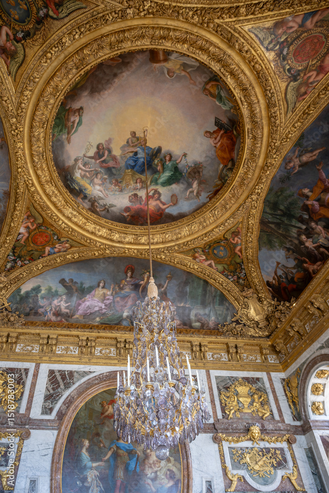 Fototapeta premium Versailles Hall of Mirrors Splendor