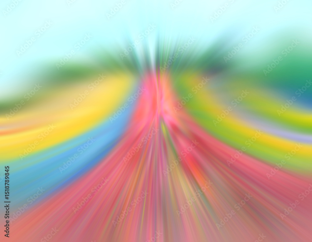 Obraz premium Abstract colorful flower garden blur background