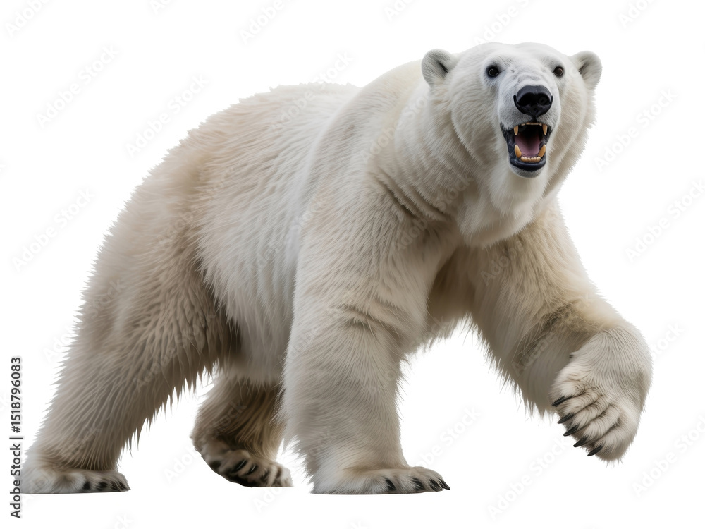 Polar Bear in Winter Wonderland Polar Bear in Winter Wonderland