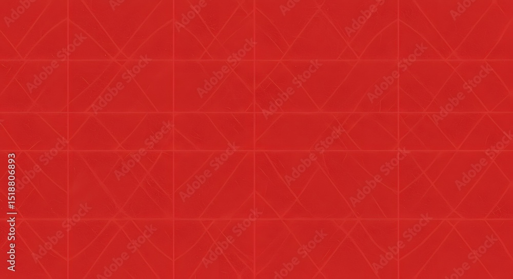 Fototapeta premium Red tiled wall texture