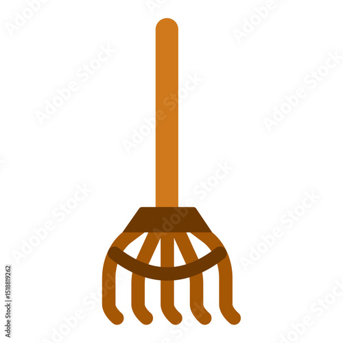 gardening rake icon