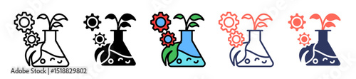 Bioengineering multiple icon