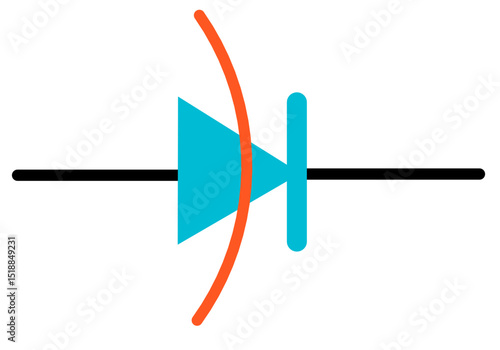 Zener Diode Circuit Symbol Design