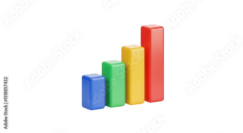 Colorful business graph chart showing growth and success in data analysis on black background render image png on transparent background Free Download Colorful business graph chart showing growth and success in data analysis on black background render image png on transparent background - GFXLoad