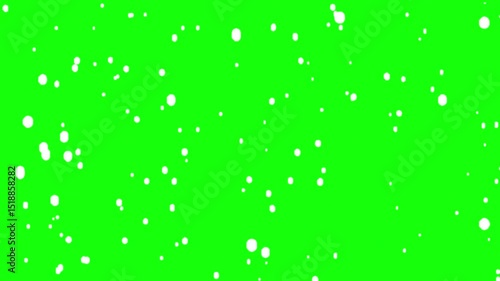 Realistic Snow Falling Animation on Green Screen | Winter Overlay Effect | Hail storm | Snowfall Green Screen |
