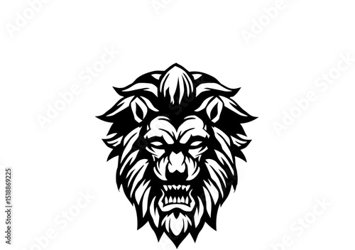 lion head tattoo
