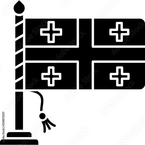 Georgia Flag Icon