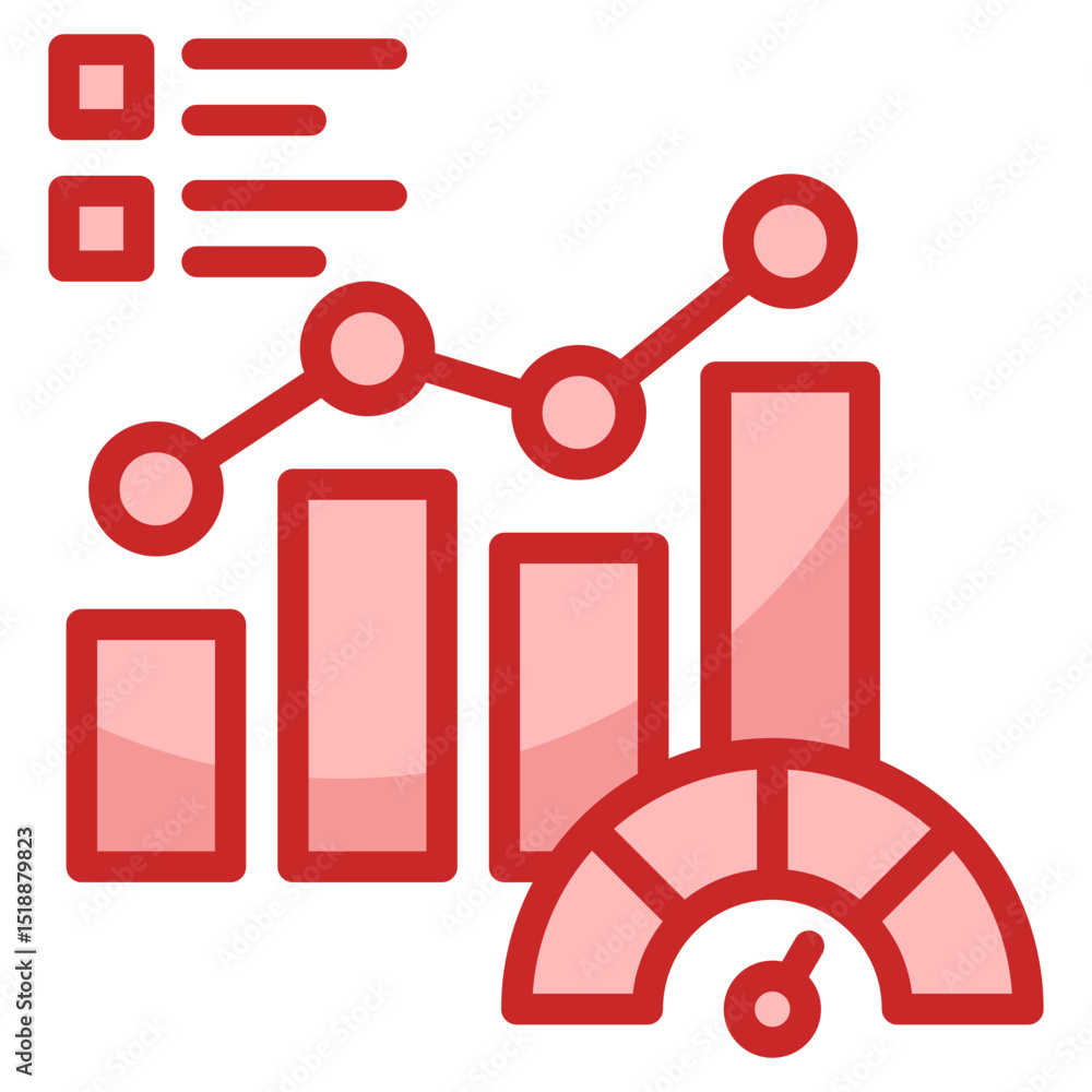 Obraz premium Performance Metrics Icon