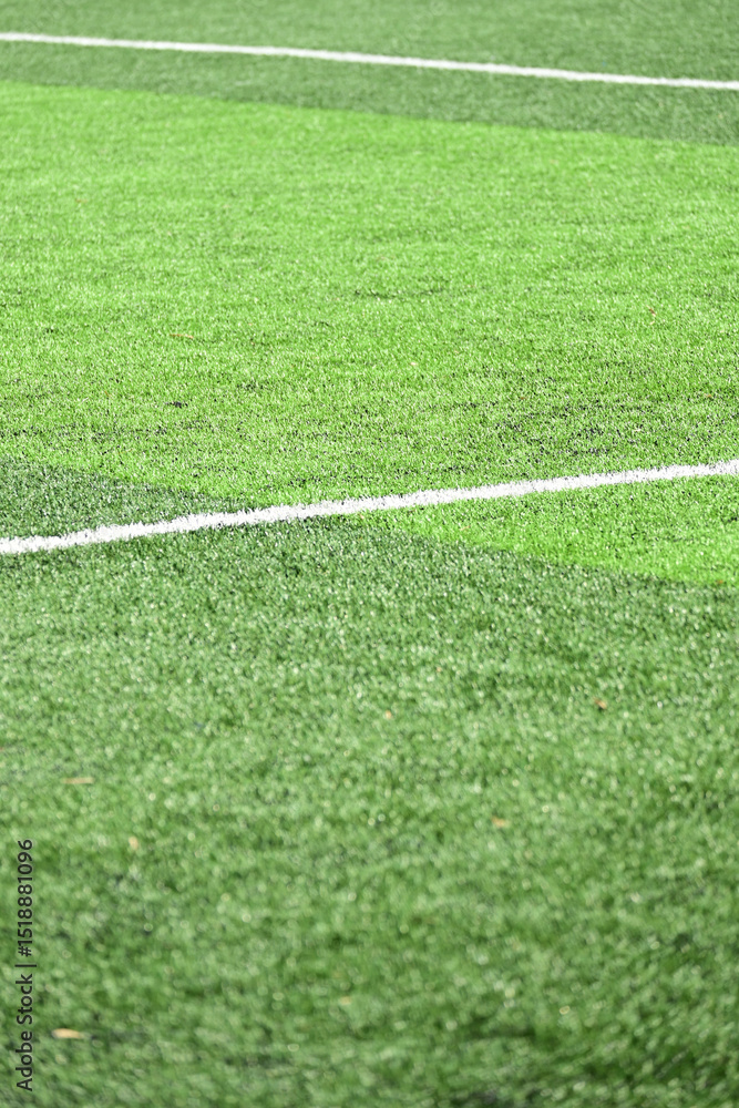 Obraz premium artificial green grass background for playground