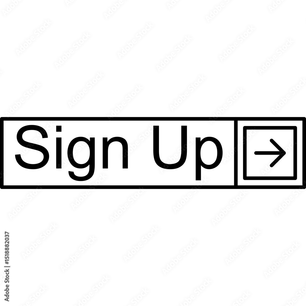 Sign Up Vector Icon Sign Up Vector Icon