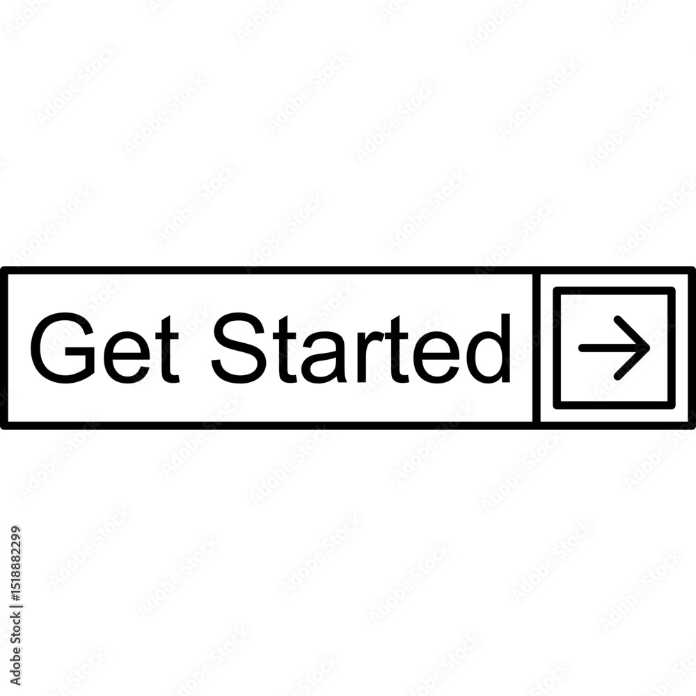 Get Started Vector Icon