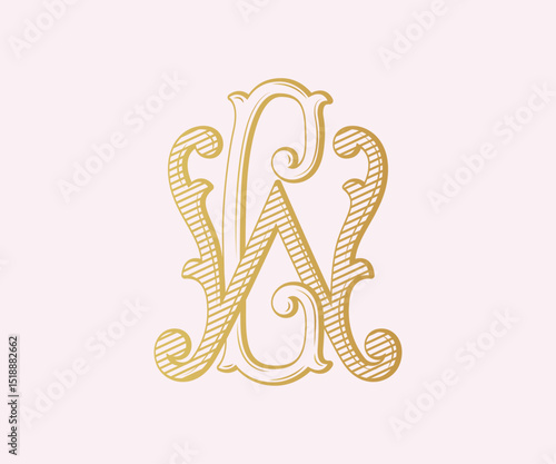CW, WC, logo CW, Letter CW,  Monogram CW, Wedding Monogram, Wedding Logo, Logo Design , Monogram Vintage