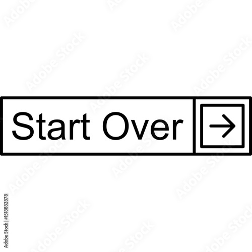 Start Over Vector Icon