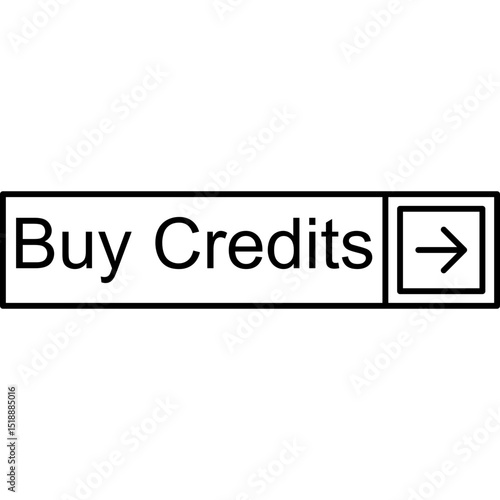 Buy Credits Vector Icon