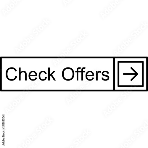 Check Offers Vector Icon