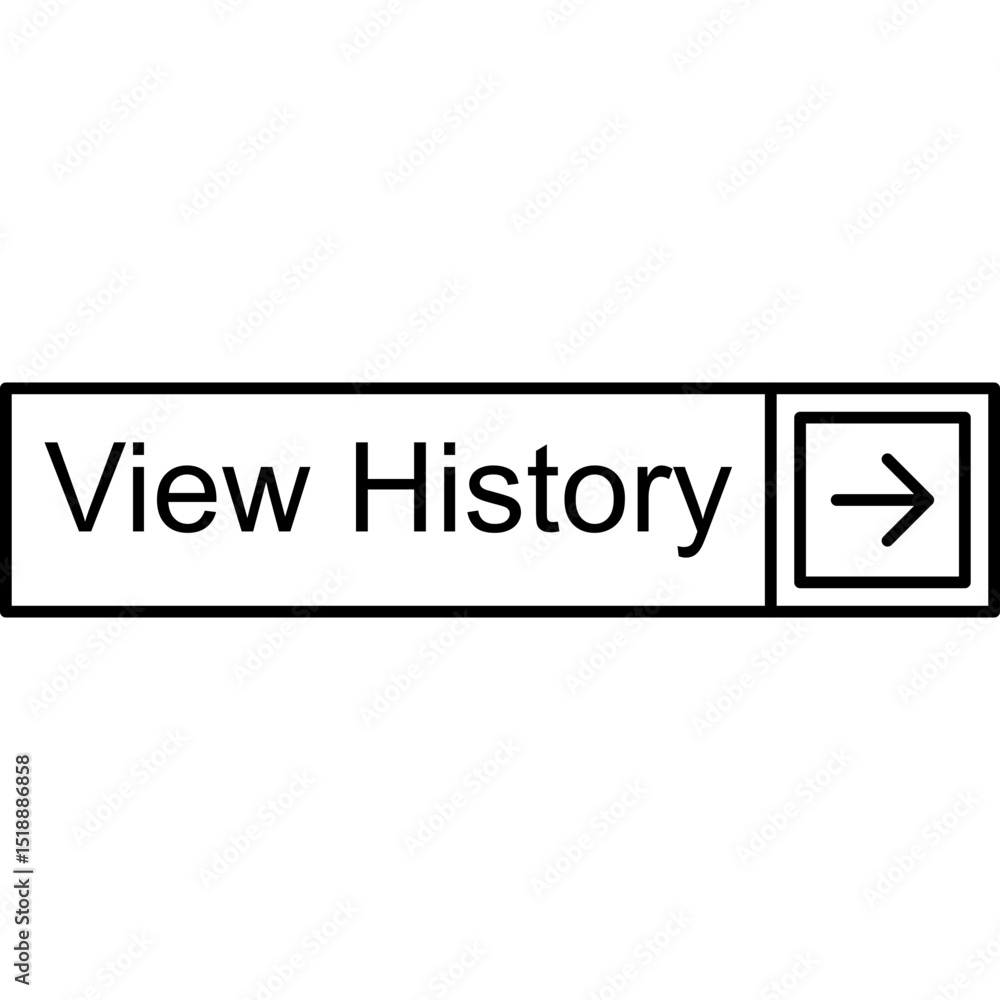 View History Vector Icon View History Vector Icon
