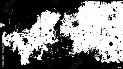 Wallpaper Mural Black and White Grunge Texture with Splatter, Scratches, and Abstract Noise Torontodigital.ca