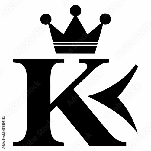 crown icon on metal internet button