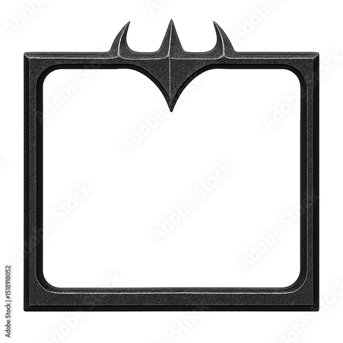 Dark Crest Overlay Frame