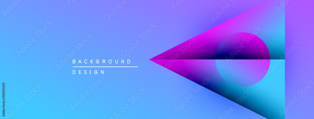 Abstract gradient background. Blue, purple hues blend smoothly. Minimalist design features geometric shapes, lines. Modern aesthetic. Abstract gradient background. Blue, purple hues blend smoothly. Minimalist design features geometric shapes, lines. Modern aesthetic.
