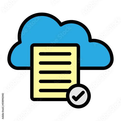 Compliance Vector Filled Icon Design