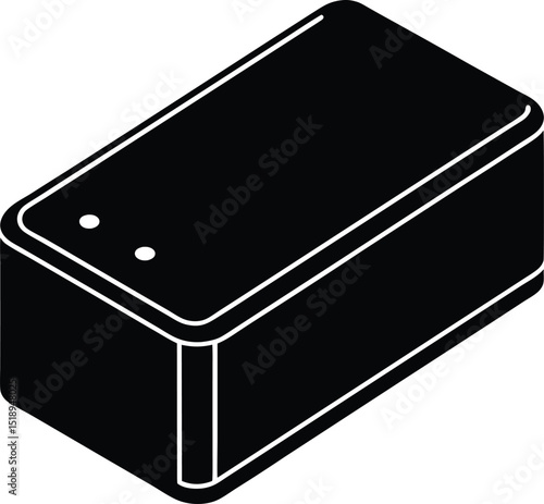 Livre noir, ordinateur portable fermé, agenda, tablette, et dossier sur un bureau blanc avec technologie et matériel de communication isolés