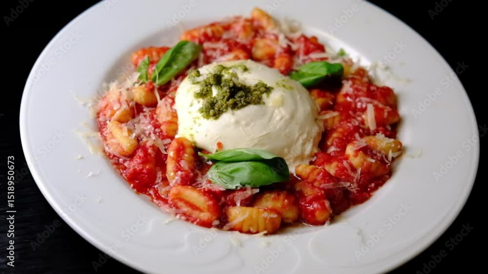 Pasta con queso y tomate Pasta con queso y tomate