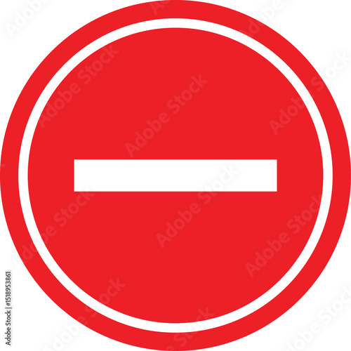 Free Download no entry sign, traffic, road sign, the road without entry. - GFXLoad
